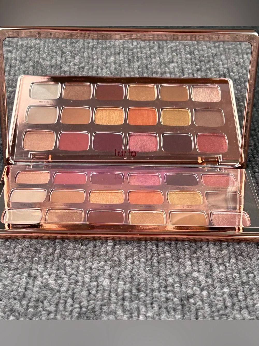 Gorgeous TARTE *Gilded* 18 pan Amazonian Clay Eyeshadow Palette ~ NWOB